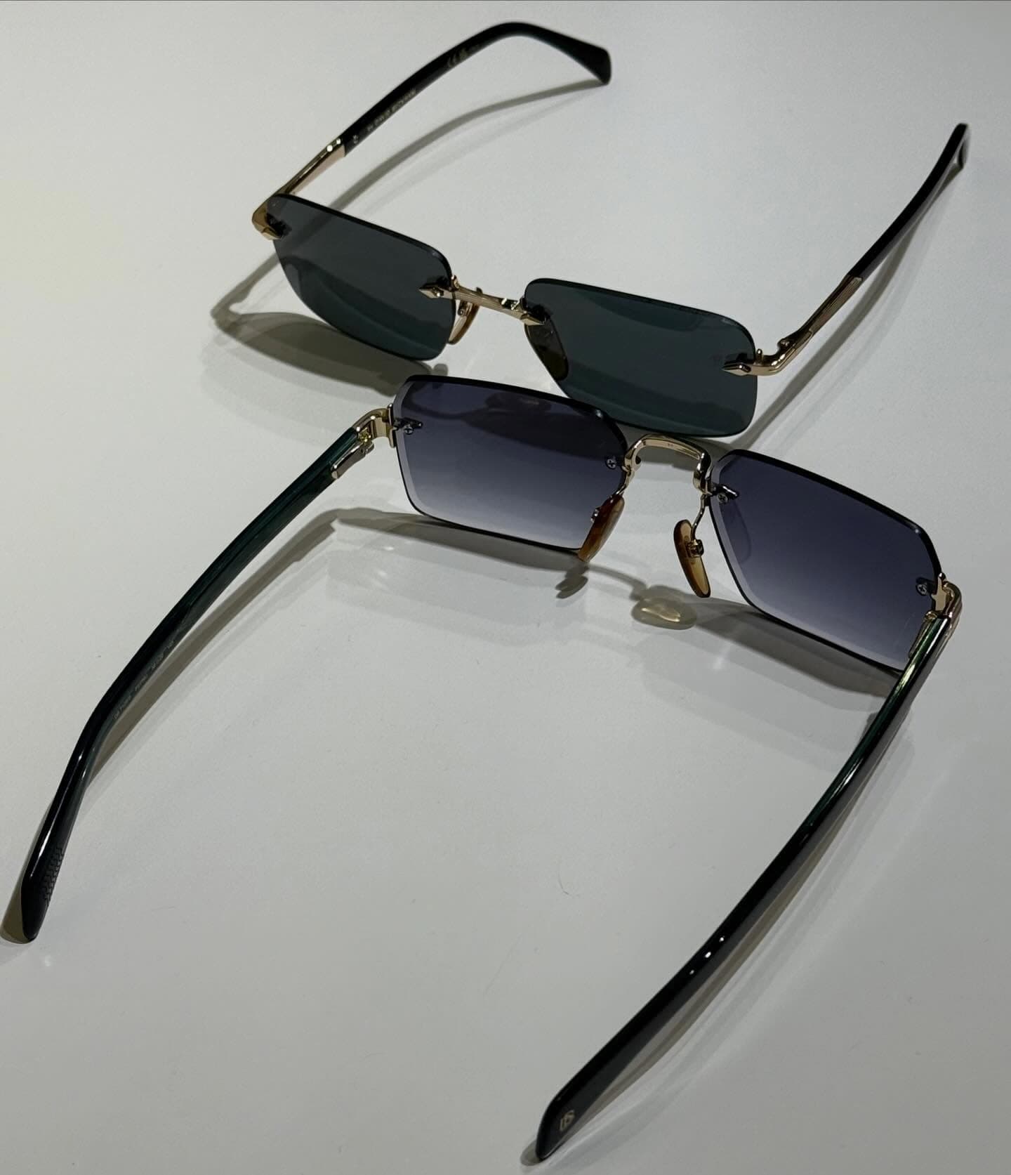 Çerçevesiz Dikdörtgen Güneş Gözlükleri